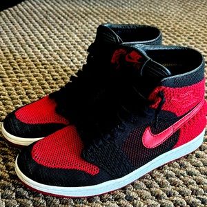 Jordan 1 Bred Flyknits